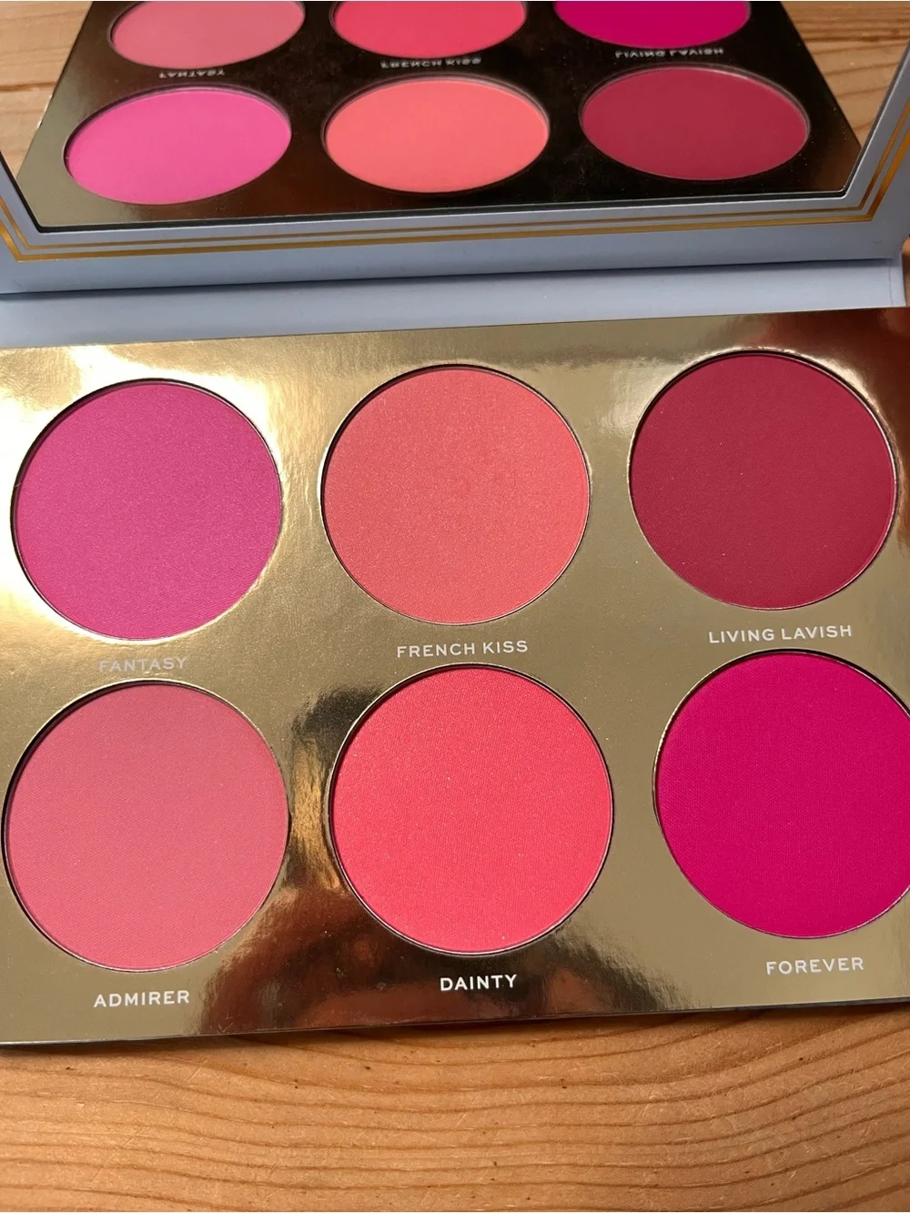 Jaclyn Cosmetics Rouge Romance: Affair Blush Palette new no box DISCONTINUED